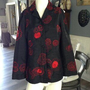 Additions by Chicos; Shacket/Jacket; Eclectic Grandma, Chic, Classy, Sassy, Chic